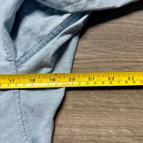 Lululemon Men's All Town Buttondown - Light Blue - Picture 5 of 6